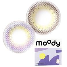 moody 小情緒月拋2片彩色隱形眼鏡